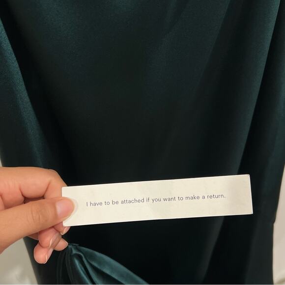 NEW NWT Reformation Anaiis Silk Dress - Picture 6 of 8